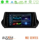 Bizzar M8 Series Peugeot 208 2019-2023 8Core Android13 4+32GB Navigation Multimedia Tablet 9"