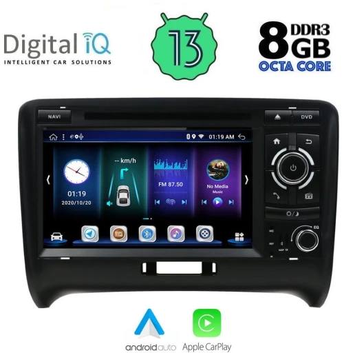 DIGITAL IQ BXE 878_CPA (7" DVD) MULTIMEDIA OEM AUDI ΤΤ mod. 2007-2015