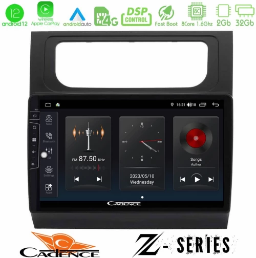 Cadence Z Series VW Touran 2011-2015 8core Android12 2+32GB Navigation Multimedia Tablet 10"