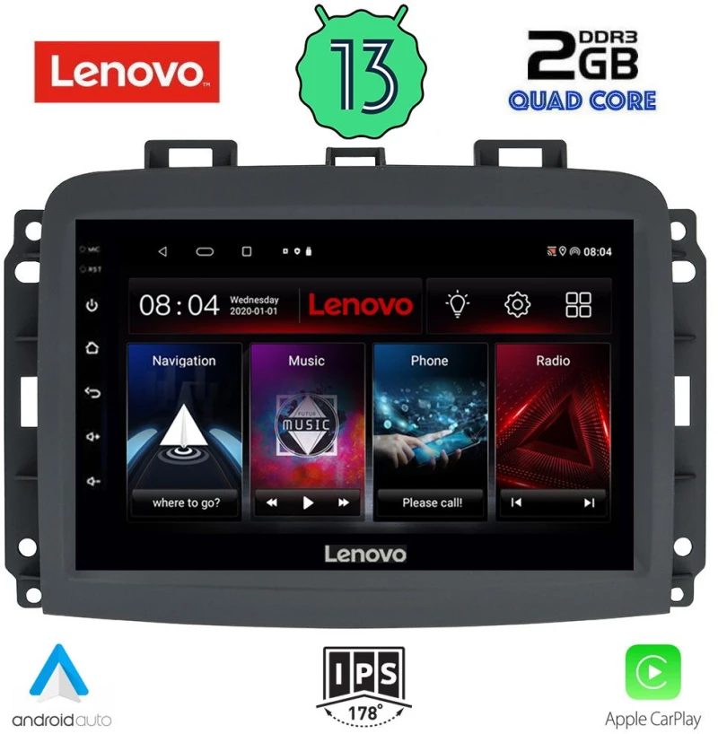 LENOVO LVD 4132_CPA (10inc) MULTIMEDIA TABLET OEM FIAT 500L mod. 2012>