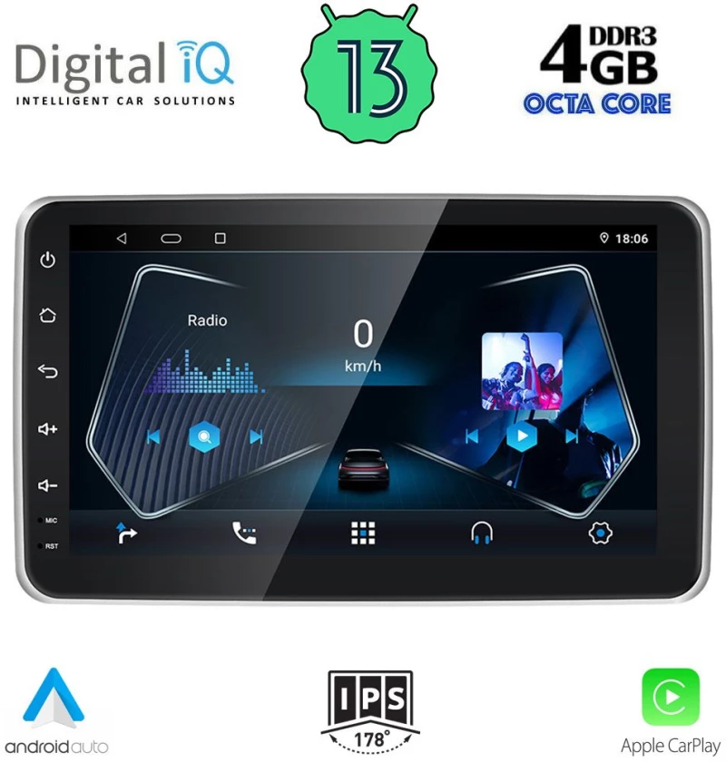 DIGITAL IQ RTF 6935_CPA (9" 1DIN) MULTIMEDIA TABLET 1DIN