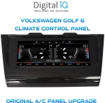 DIGITAL IQ CCP 746_CP (6.9") (PQ) VW GOLF 6 mod. 2008-2013 CLIMATE CONTROL PANEL