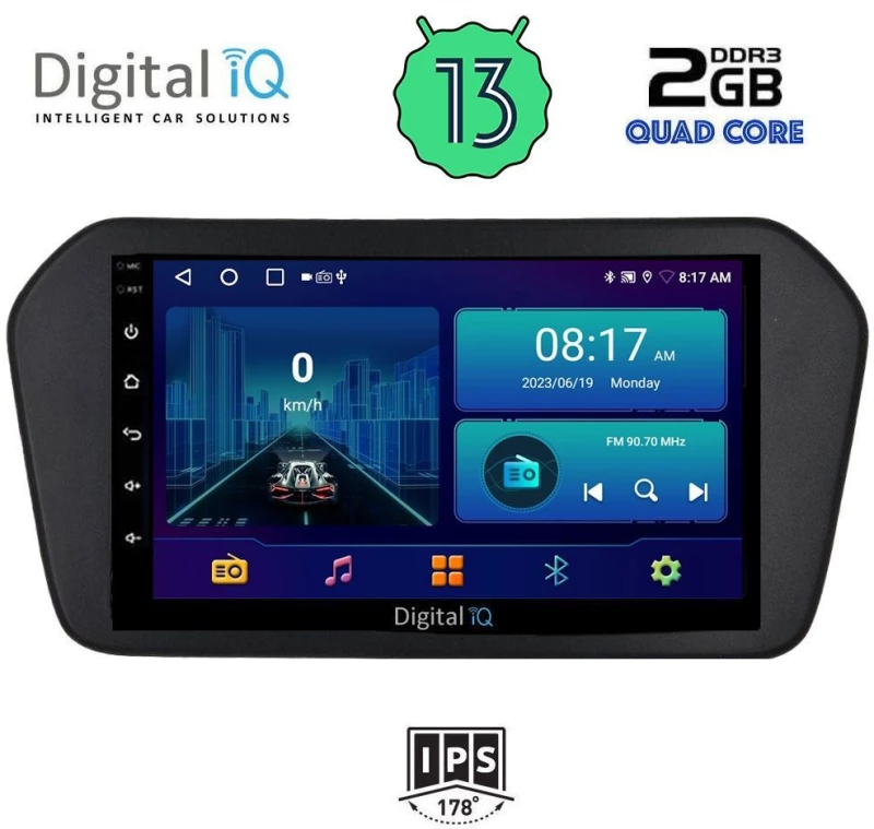 DIGITAL IQ BXB 1698_GPS (9inc) MULTIMEDIA TABLET OEM SUZUKI VITARA mod. 2022>
