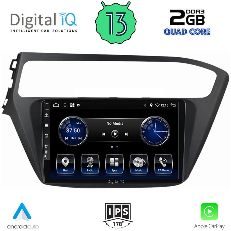 DIGITAL IQ BXH 3230_CPA (9inc) MULTIMEDIA TABLET OEM HYUNDAI i20 mod. 2019-2021