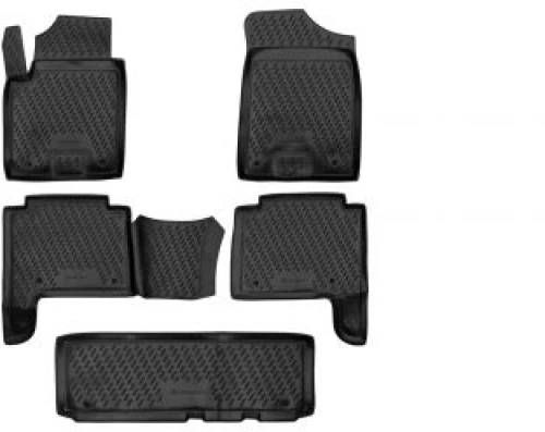 3D Λαστιχένια πατάκια για Nissan Patrol (2010+) - 5τμχ.