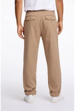 Lindbergh Casual Pants Wide fit/Sand