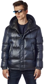 Brokers Men's Puffer Jacket Blue