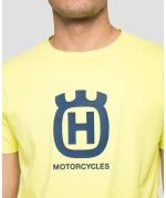 Replay Men's T-Shirt X Husqvarna Yellow