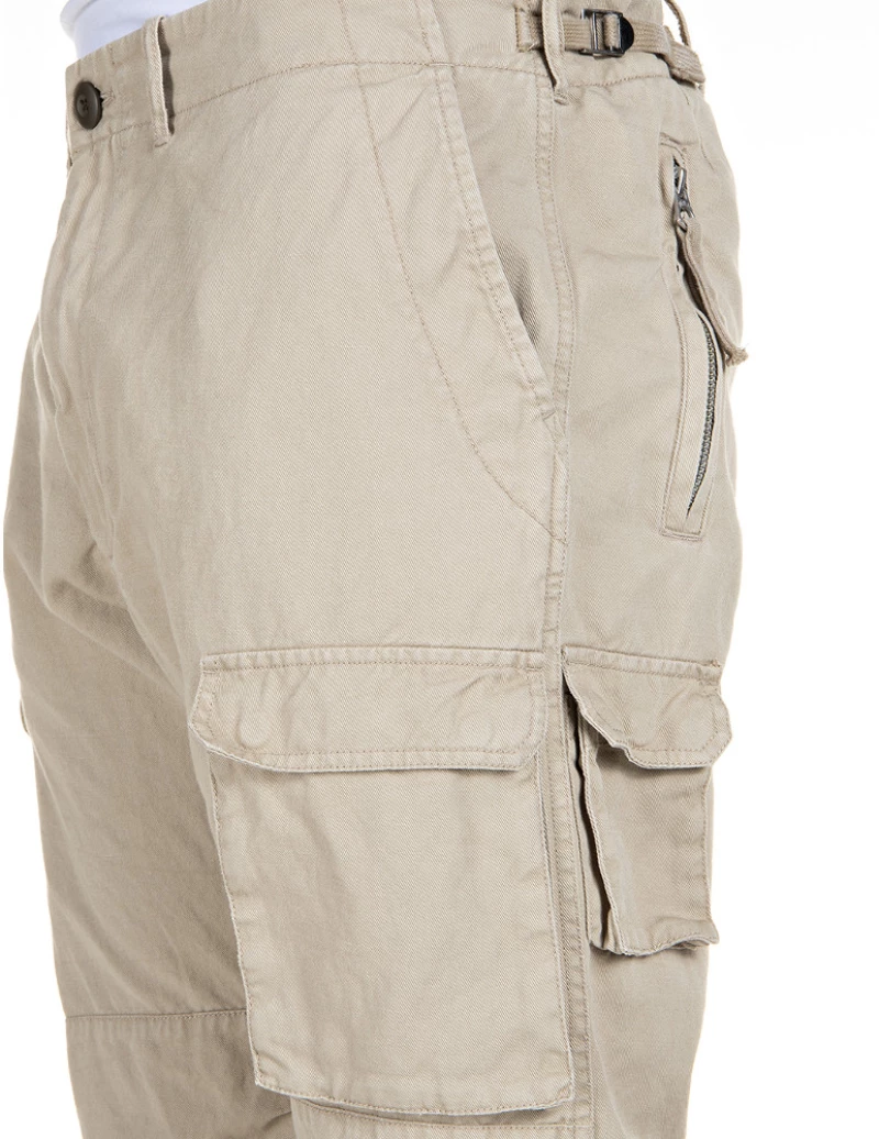 Replay Men's Cargo Pant Beige