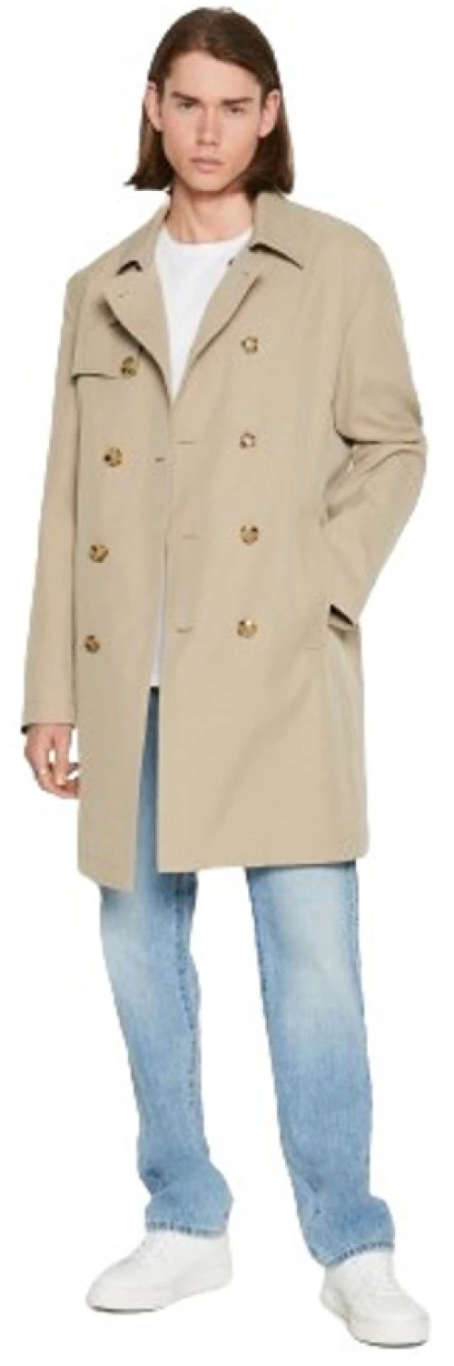 Lindbergh Men's Trenchcoat Relaxed/fit
