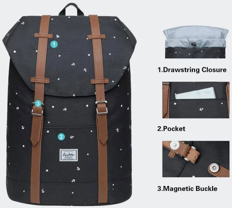 KAUKKO BACKPACK - EP6-5-BLACK