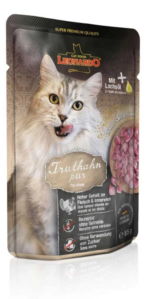 Leonardo Φακελάκι Cat Γαλοπούλα 85gr