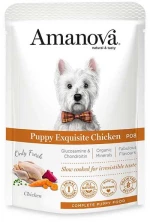 Amanova Puppy Exquisite Chicken Grain Free 100g Φακελάκι