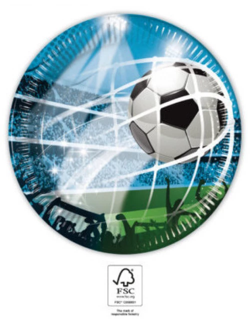Χάρτινα Πιάτα Soccer Fans