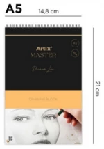 Μπλοκ Σχεδίου Drawing Block Artix Α5 180gr 30 Φύλλα PB1017