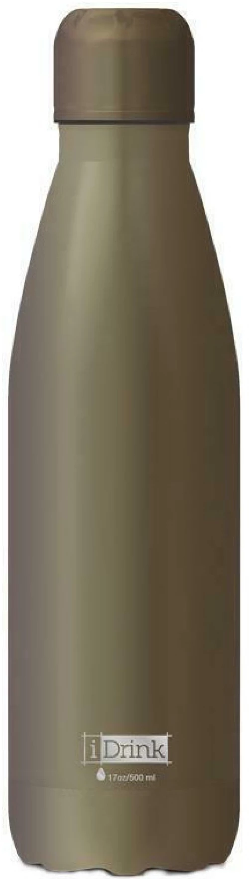 I-Total I Drink Μπουκάλι Θερμός Mat Grey 0.5lt