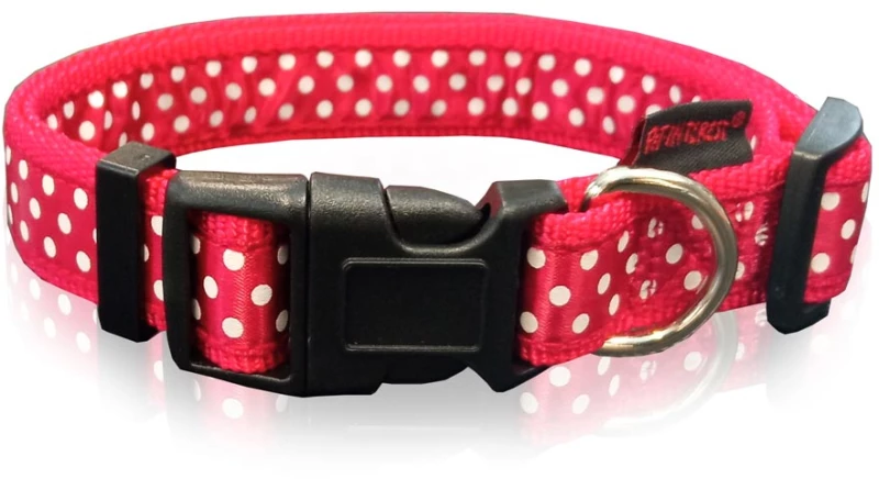 Pet Interest Περιλαίμιο Σκύλου Πουά Κόκκινο L 2.5x47-70cm