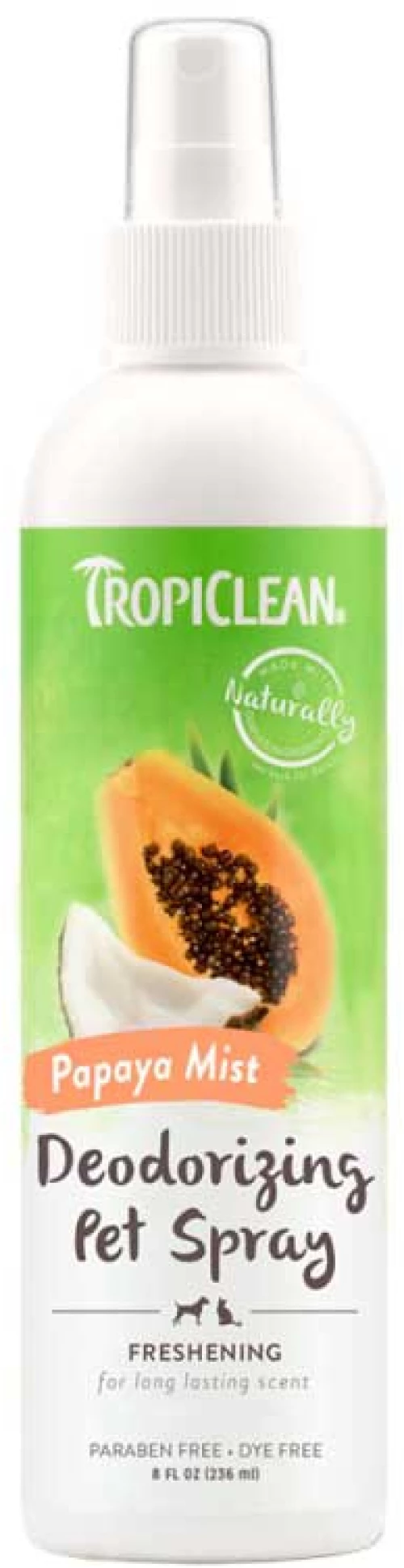 Tropiclean Deodorizing Spray Αποσμητικό Παπάγια 236ml