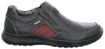 Jomos 3229082670066 Aνατομικό Δερμάτινο Comfort Casual Μαύρο