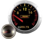 Βολτόμετρο Prosport Diamond Mirror Look Φιμέ 52mm 90 Μοίρες Με 7 Χρώματα