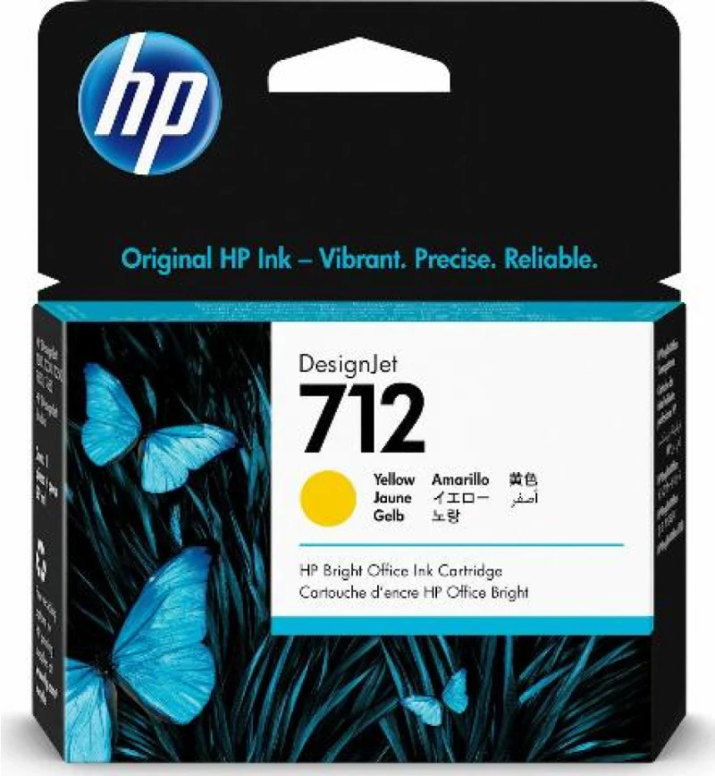 Μελάνι HP No 712 3ED69A yellow 29ml