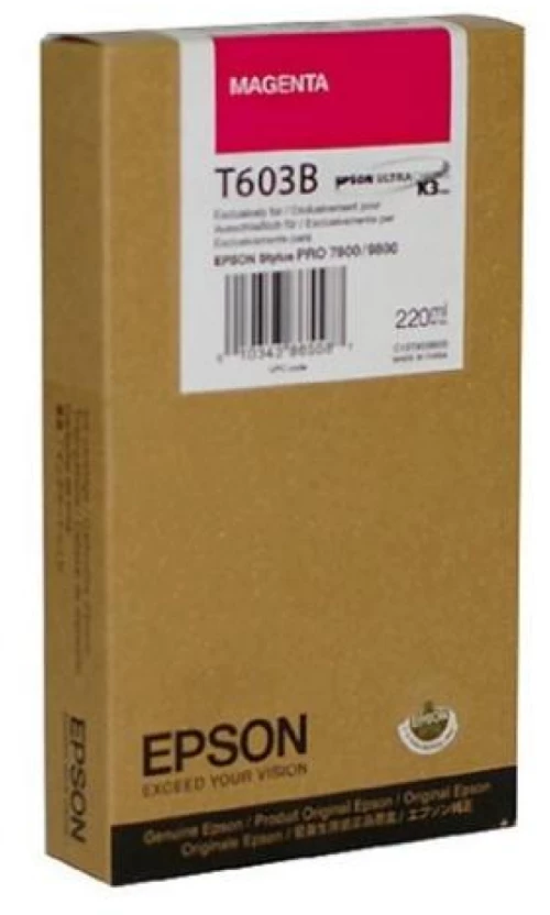 Μελάνι Epson T603B magenta 220ml