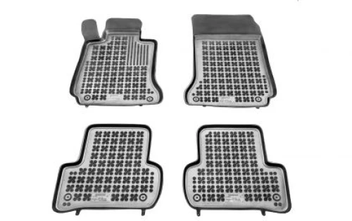 Λαστιχένια πατάκια Rezaw Plast για Mercedes W204 (2007-2014) - τύπου σκαφάκι - 4τμχ.