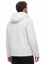 Ανδρικό Μπουφάν Be Nation Soft Shell Jacket Light Grey  Γκρι Ανοιχτό