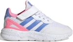 Παιδικά Αθλητικά Adidas Nebzed EL K Λευκό / Ροζ / Μωβ  Λευκό Ροζ