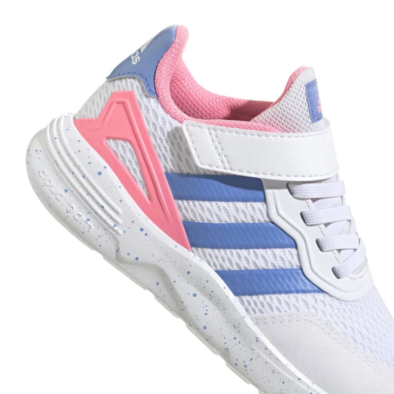 Παιδικά Αθλητικά Adidas Nebzed EL K Λευκό / Ροζ / Μωβ  Λευκό Ροζ