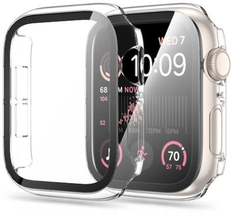 Tech-Protect Θήκη Apple Watch 4 / 5 / 6 / SE 44mm Defence 360 με Προστασία Οθόνης - Διάφανη