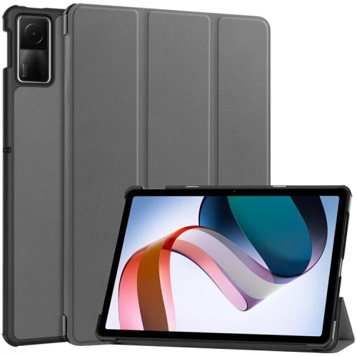 Θήκη Smart Flip Δερματίνης για Redmi Pad SE - Grey OEM