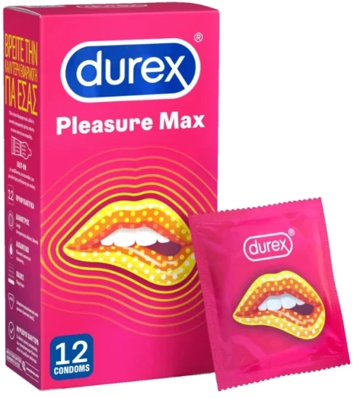 DUREX plesure max 12 τεμάχια