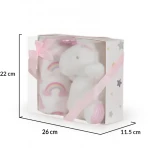 Κουβέρτα Αγκαλιάς 75x90cm Stuffed Toy Unicorn Rainbow Cangaroo 3800146269227