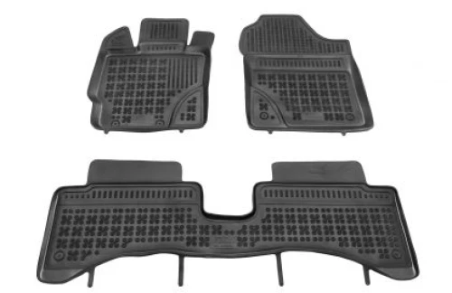 Λαστιχένια πατάκια Rezaw Plast για Toyota Yaris Hybrid (2014+) - τύπου σκαφάκι - 3τμχ.