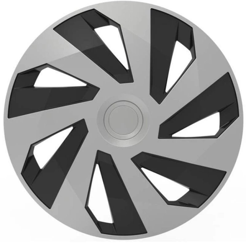 Τάσια Versaco Vector Ασημί / Μαύρο - 15'' - 4τμχ.