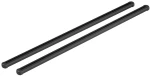 ΜΠΑΡΕΣ ΟΡΟΦΗΣ ΑΛΟΥΜΙΝΙΟΥ ΜΑΥΡΗ (L) 127 cm HELIO BLACK max90kg NORDRIVE - 2 TEM.