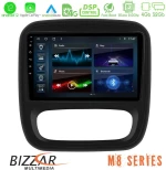 Bizzar M8 Series Renault/Nissan/Opel/Fiat 8core Android13 4+32GB Navigation Multimedia Tablet 9"