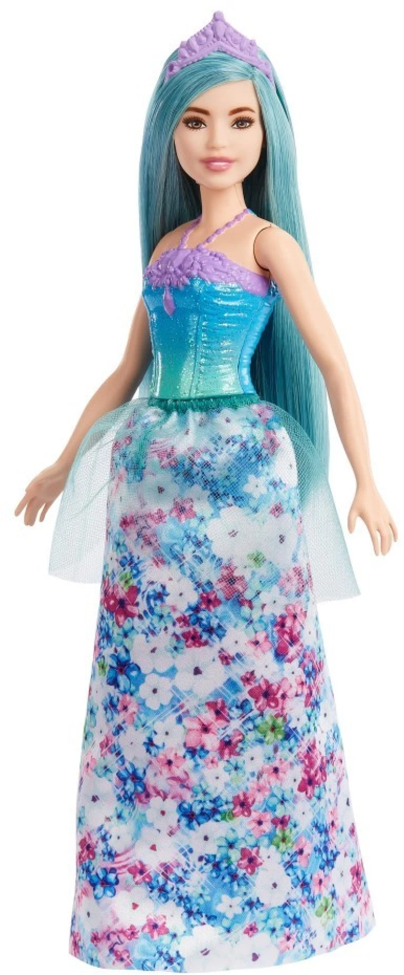 BARBIE DREAMTOPIA ΠΡΙΓΚΙΠΙΣΣΑ  ΜΕ ΓΑΛΑΖΙΑ ΜΑΛΛΙΑ- HGR13/HGR16