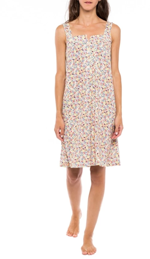 Pink Label Γυναικείο Καλοκαιρινό Νυχτικό Βαμβάκι-Modal Regular Fit S1193