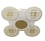 ΦΩΤΙΣΤΙΚΟ ΟΡΟΦΗΣ LED - ΠΛΑΦΟΝΙΕΡΑ ΜΕ DIMMER - 5180-5WH - 943772