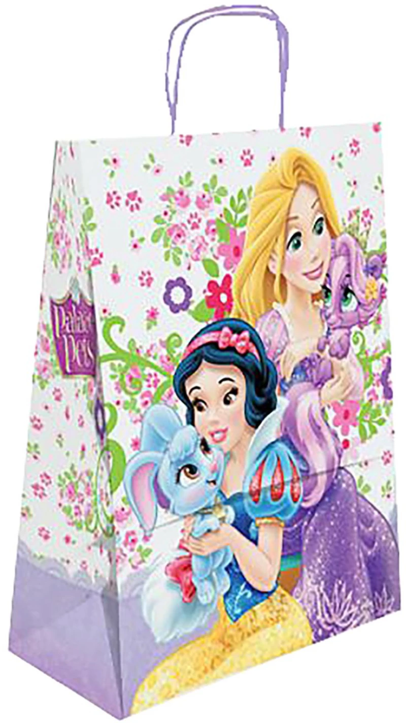 ΤΣΑΝΤΑ ΔΩΡΟΥ ΧΑΡΤΙΝΗ PRINCESS (32cm) 32x24x10cm Disney - 25 ΤΕΜ