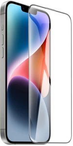 Tempered Glass Hoco Premium Series A35 120CC Large Arc Dustproof 0.4mm 2.5D Anti-Fall για Apple iPhone 15