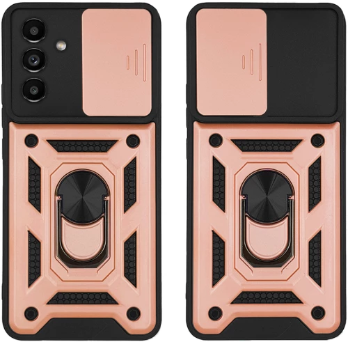 Θήκη Ring Armor CamPro Sonique για Samsung Galaxy A13 5G / Galaxy A04s Ροζ Χρυσό - Sonique - Ροζ Χρυσό - Galaxy A04s, Galaxy A13 5G - Θήκες Πλάτης
