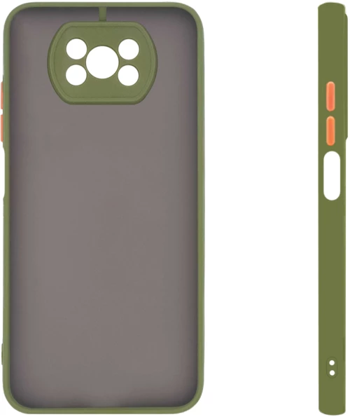 Θήκη Σιλικόνης Color Button Bumper Sonique Xiaomi Poco X3 NFC / Poco X3 Pro Πράσινο Ανοιχτό - Sonique - Πράσινο Ανοιχτό - Poco X3 NFC, Poco X3 Pro - Θήκες Πλάτης