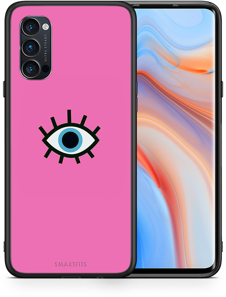 Blue Eye Pink - Oppo Reno4 Pro 5G θήκη