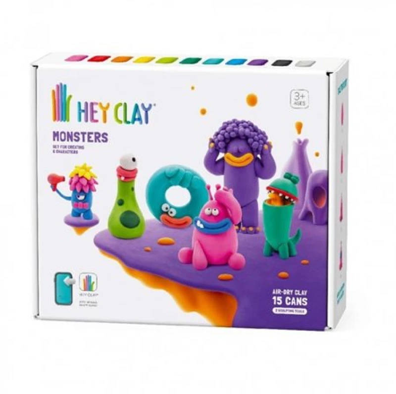 Hey Clay Claymates Monsters - 440050