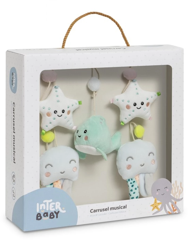 Interbaby Μουσικό Carrousel Octopus