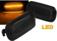 Πλαϊνά Φλας Φτερού Για Audi A3 8P 03-08 / A4 B6/B7 00-07 / A6 C6 02-05 Allroad / A8 D3 04-09 / TT 8J 06-11 Led Smoke 2 Τεμάχια