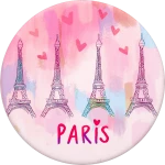 PopSocket Paris Love - White (801020)